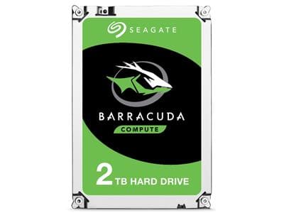 2 TB Seagate Barracuda, 7200 rpm, 256 MB cache, SATA3