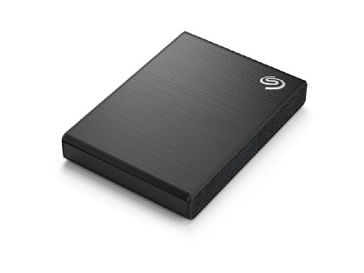 1 TB Seagate OneTouch SSD, USB-C 3.2 Gen.1, inkl. kabel till Typ A - Svart