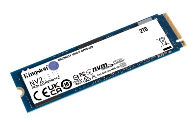 2 TB Kingston NV2 SSD, M.2 2280 NVMe PCIe Gen.4