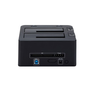 USB dockningsstation StarTech UNIDOCKU33, dubbla diskar 2.5" och 3.5" SATA/IDE, USB 3.0#3