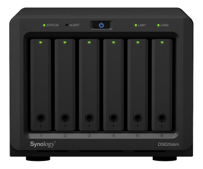 Synology DiskStation DS620slim, 6-bay NAS