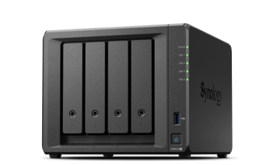 Synology DiskStation DS923+, 4-bay NAS + 2xM.2, AMD Ryzen R1600, 4 GB RAM, 2xGigaLAN, 2xUSB 3.0, inkl. 4x4TB HAT3300 HDD