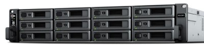 Synology RackStation RS2324+, 12-bay NAS, 2U, AMD Ryzen V1500B Quad Core, 8 GB RAM, 1x10Gbe LAN