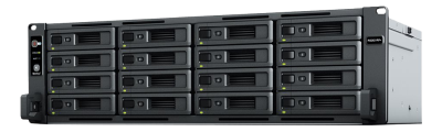 Synology RackStation RS2821RP+, 16-Bay NAS, Quad Core Ryzen 2,2 GHz, 4 GB RAM, rackmonterbar 3U