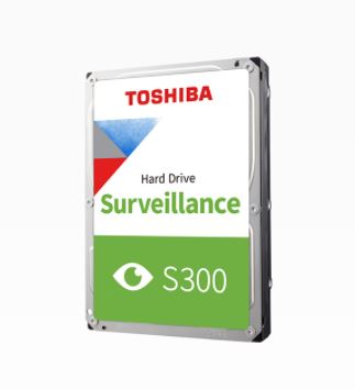 4 TB Toshiba S300, 5400 rpm, 128 MB cache, SATA3, Surveillance