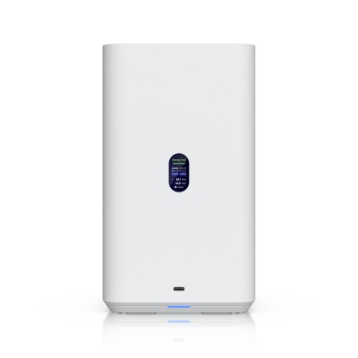 Ubiquiti Networks UniFi NAS-2, 2-bay 3.5" NAS, 2.5GbE LAN, USB-C, inkl. PoE++ 60W adapter - Vit