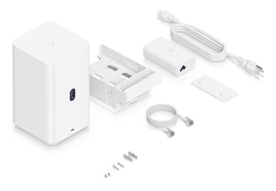 Ubiquiti Networks UniFi NAS-2, 2-bay 3.5" NAS, 2.5GbE LAN, USB-C, inkl. PoE++ 60W adapter - Vit#6