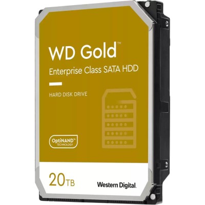 20 TB WD Gold Enterprise, 7200 rpm, 512 MB cache, SATA3