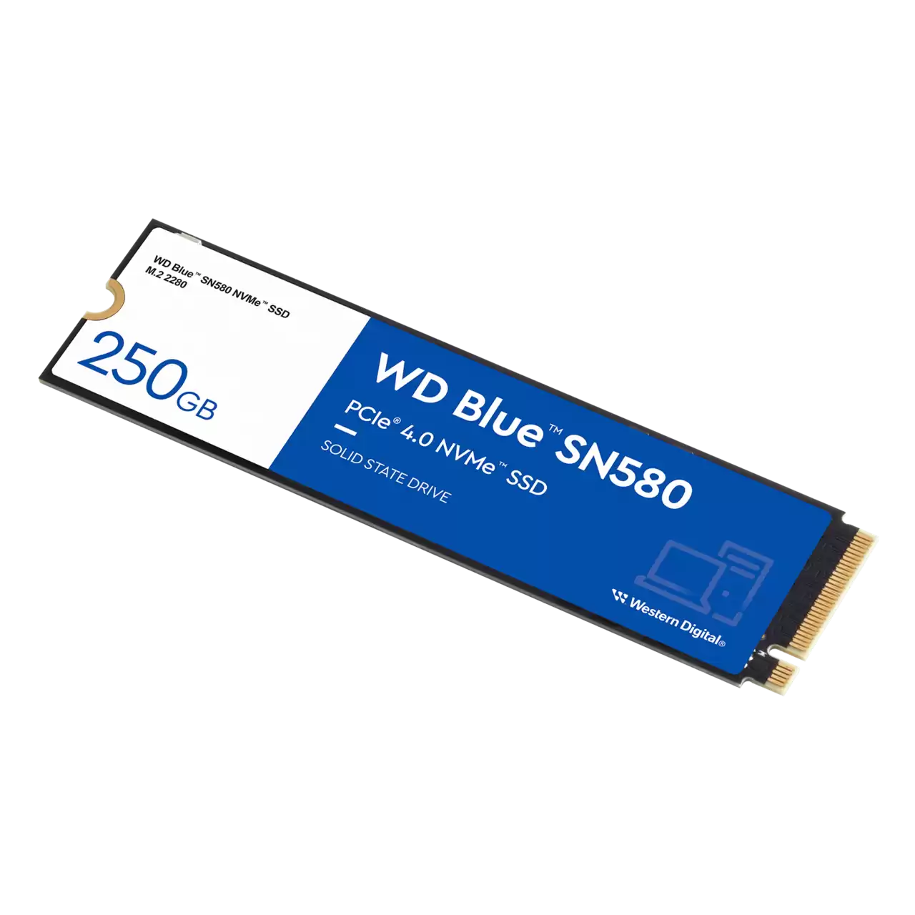 250 GB WD Blue SN850 NVMe PCIe 4.0 SSD, M.2