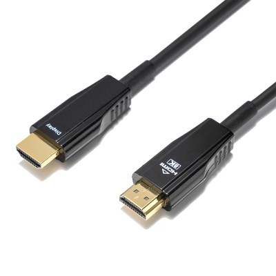 HDMI-kabel Deltaco Ultra High Speed, 8K@60Hz, 48Gbps, 10 meter - Svart