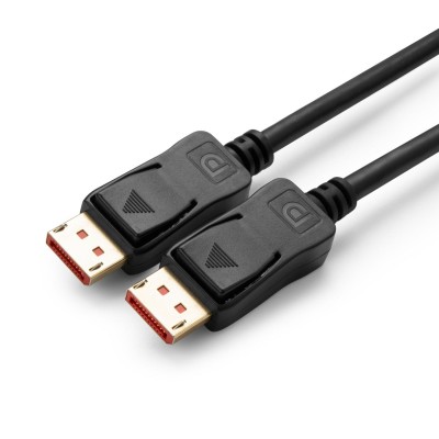 DisplayPort-kabel MicroConnect, DP 1.4, 8K@60Hz, 5 meter - Svart#1