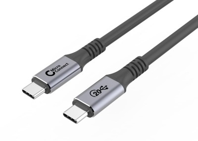 MicroConnect Premium USB-C Gen.2, 20Gbps, 100W, 5m - Svart#1