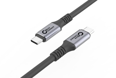 MicroConnect Premium USB-C Gen.2, 20Gbps, 100W, 2m - Svart#2