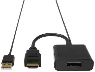 Adapter HDMI till DisplayPort Converter Active, ProXtend, ström via USB, 0,2 meter - Svart#2