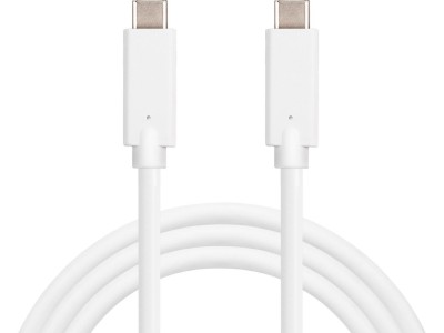 USB-C laddningskabel Sandberg, 100W, 1 meter - Vit#1