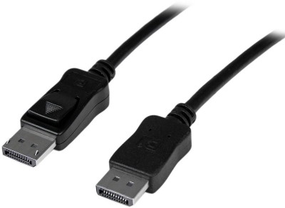 DisplayPort-kabel, Startech, aktiv, DP 1.2, 4K@60Hz, 10 meter - Svart