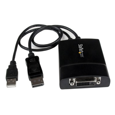 Adapter Displayport hane till DVI-D Dual Link hona 120Hz, StarTech.com