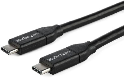 USB-C laddningskabel StarTech, USB 2.0, 100W, 1 meter - Svart