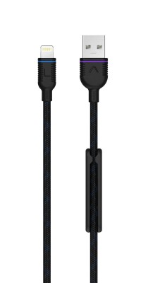 Unisynk USB-A to Lightning Cable 1,2m Black#1