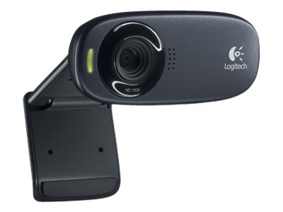 Logitech HD WebCam C310, 720p HD-video, 5-megapixelfoton, RightLight 2-teknik, RightSound-teknik, mikrofon, USB