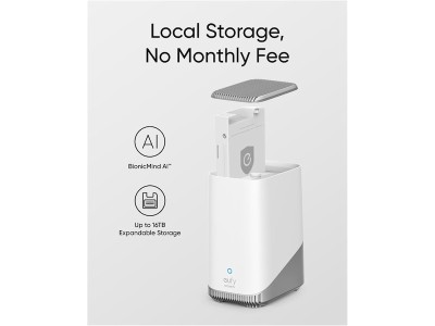 Eufy eufyCam S3 Pro övervakningskamera Kit 2 pack + HomeBase S380 4K, MaxColor Vision™, SolarPlus™ 2.0, Dual Motion Detection System#3