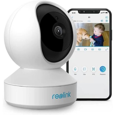 Reolink E1-V2 Pan-Tilt Indoor Camera, 3Mpixel@20fps, WiFi