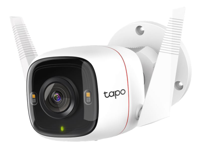 TP-Link Tapo C320WS Outdoor Security Wi-Fi Camera, 1440p@15fps, WiFi/LAN, IR 30 meter, 2-vägs audio