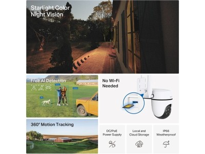 Tapo C501GW Nätverksövervakningskamera Utomhus 4G LTE 1920 x 1080#2