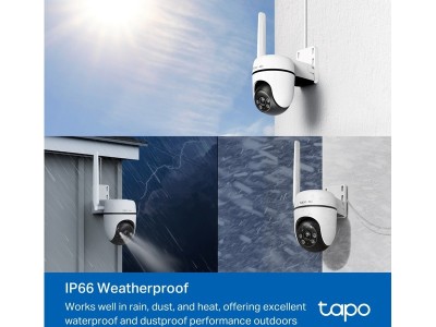 Tapo C501GW Nätverksövervakningskamera Utomhus 4G LTE 1920 x 1080#4