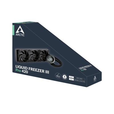 Arctic Cooling Liquid Freezer III Pro 420, 3x140mm - Svart#5