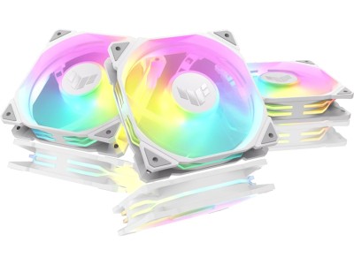 ASUS TUF GAMING TR120 ARGB REVERSE 3IN1 120mm White