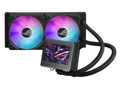 Asus ROG RYUJIN III 240 ARGB AiO, 240mm med 3.5" LCD, 2xNoctua iPPC 2000 PWM 120mm fläktar - Svart