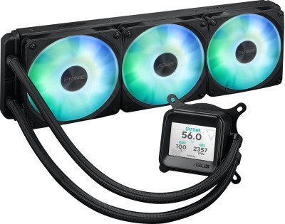 Asus Prime LC 360 ARGB LCD, 3x120 mm fläkt - Svart#4