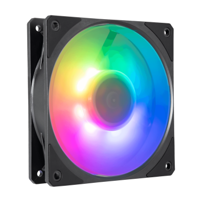 Fläkt 120 mm Cooler Master Mobius 120 ARGB, 30 dBA, 0-2400 rpm, 75,2 cfm