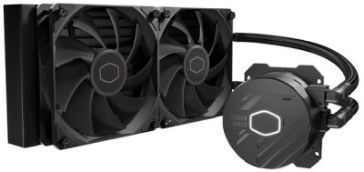 Cooler Master Masterliquid 240L Core, 240mm, 2x120mm fläktar - Svart#1