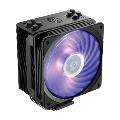 Cooler Master Hyper 212 Black Edition, Intel 775/115x/1366/1200/1700, AMD AM2/AM3/AM4/FM1, 1x120mm fläkt, aRGB#1