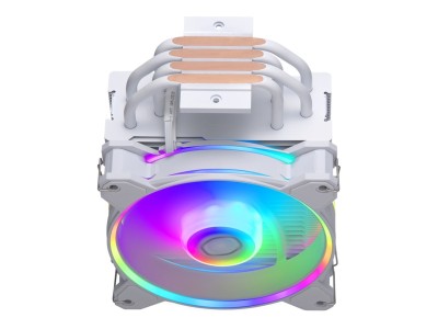 Cooler Master Hyper 212 Halo White, Intel 115x/1200/1700, AMD AM4/AM5, 1x120mm fläkt, aRGB#3