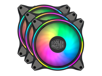 Fläkt 120 mm Cooler Master MasterFan MF120 Halo 3in1, ARGB LED