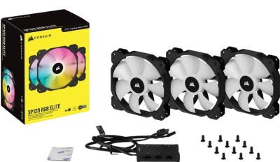 Fläkt 120 mm Corsair SP120 RGB Elite, 3-Pack#2