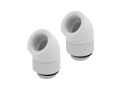 Corsair Hydro X Fitting Adapter 45°, 2-Pack - Vit