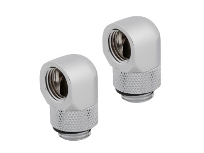 Corsair Hydro X Fitting Adapter 90°, 2-Pack- Chrome#1