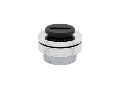 Corsair Hydro X Fitting Fill port XF Adapter Fill Port - Chrome