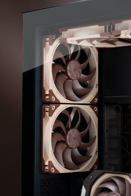 Fläkt 140 mm Noctua NF-A14x25 G2 PWM Premium Fan, 24,8 dBA, 1500 rpm, 155,6 m³/h#8