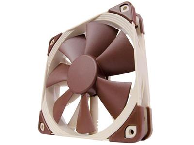 Fläkt 120 mm Noctua NF-F12 PWM, 18,6~22,4 dBA, 300~1500 rpm, 74,3~93,4 m³/h, retail