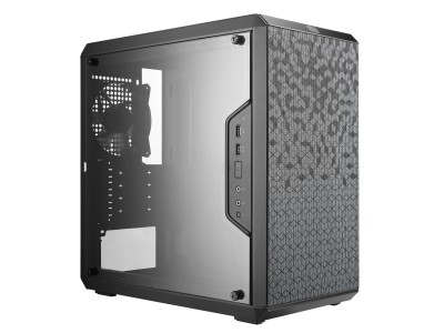 Cooler Master MasterBox Q300L, MicroATX, fönster - Svart