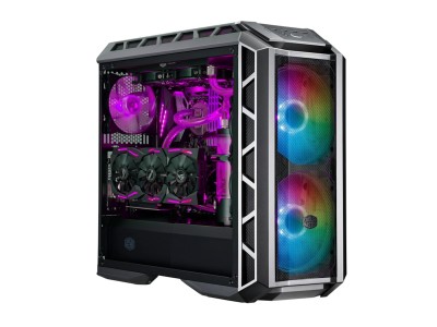 Cooler Master MasterCase H500P Mesh, ATX, TG, aRGB - Grå#1