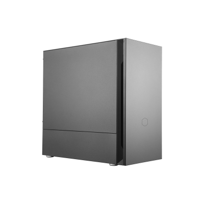 Cooler Master Silencio S400, MicroATX, Solid - Svart