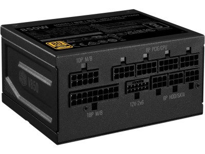 Cooler Master V SFX Gold 850W ATX 3.1, 80PLUS Gold, löstagbara kablar - Svart#5