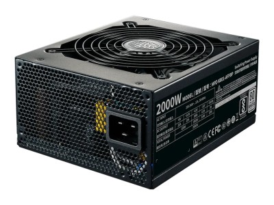 Cooler Master M2000 Platinum 2000W, ATX V2.52, löstagbara kablar, 135mm fläkt, 80PLUS Platinum#2