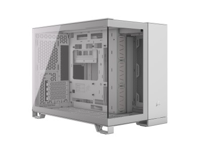 Corsair 2500X Mid-Tower Dual Chamber PC Case, MicroATX, TG - Vit